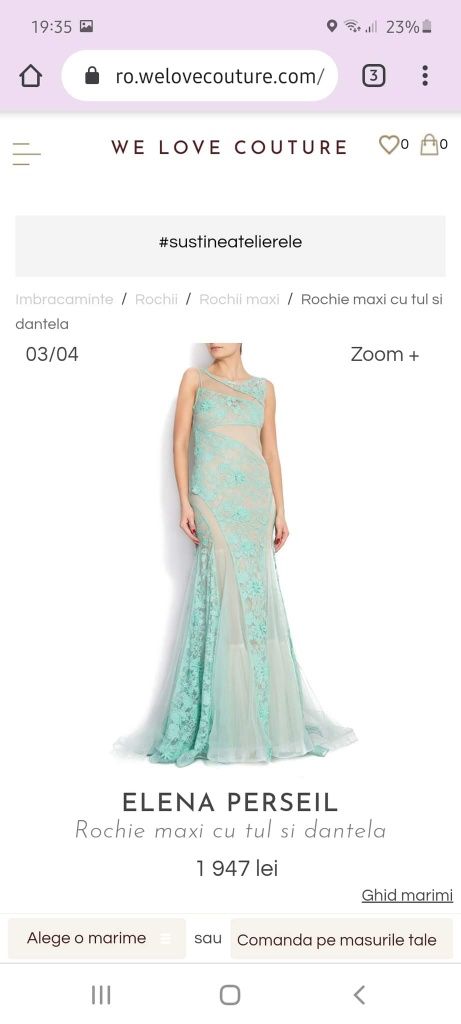 Rochie lunga eleganta