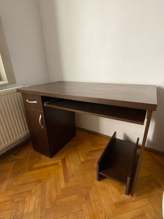 Masa de birou din PAL, wenge