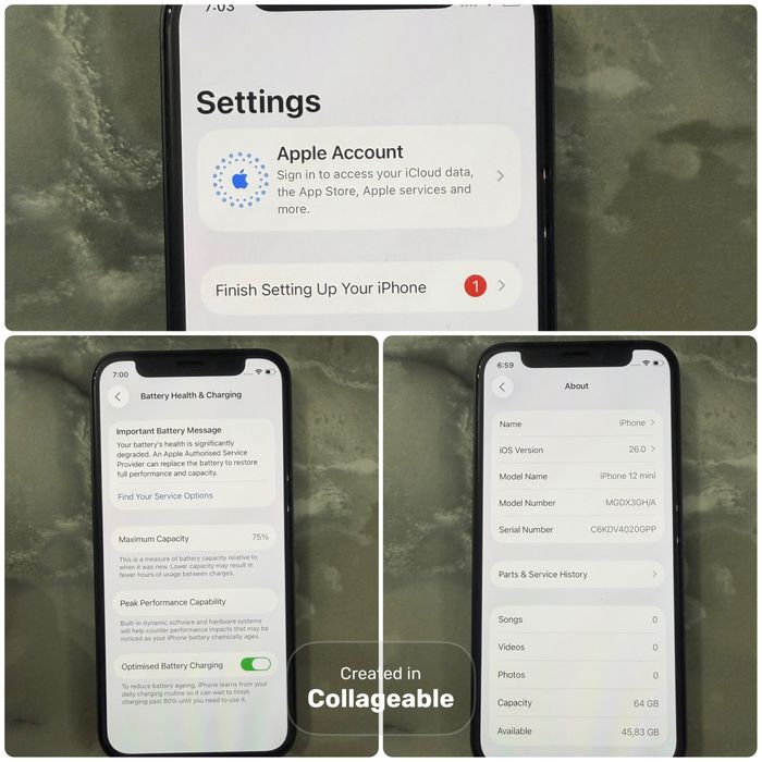 Iphone 12 mini 64GB