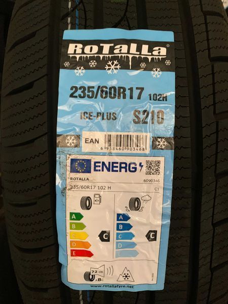 Нови зимни гуми ROTALLA ICE-PLUS S210 235/60R17 102H