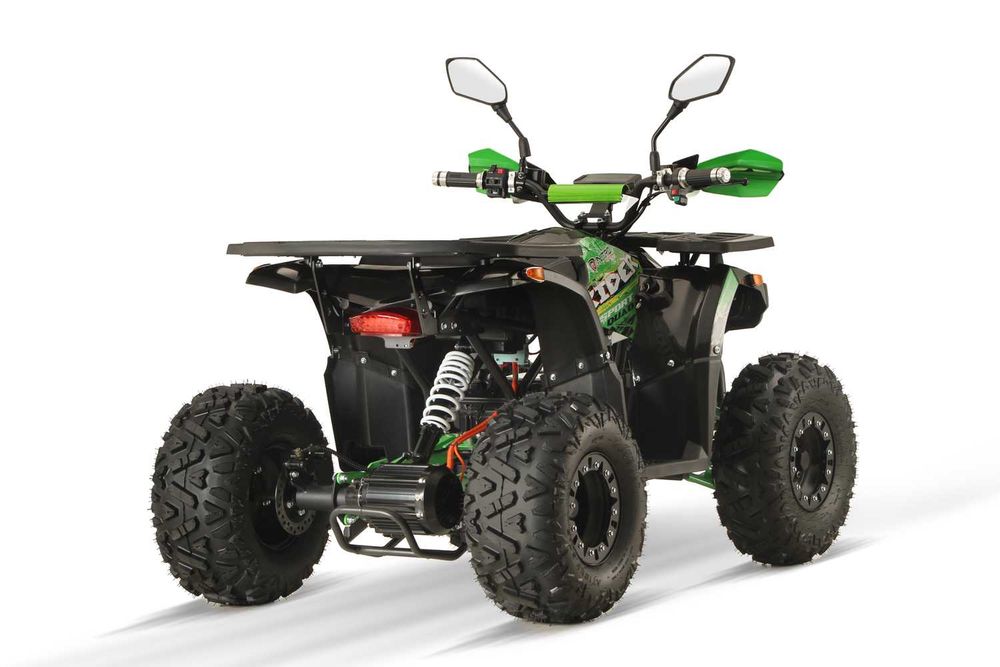 ATV electric ECO DustRider XXL 1500W 60V 20Ah cu diferential, verde