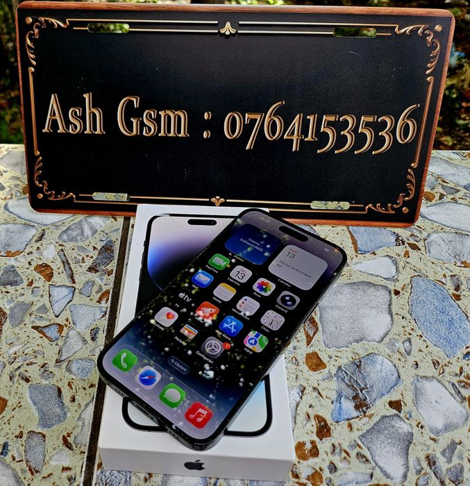 Iphone 14 Pro Max full box, impecabil