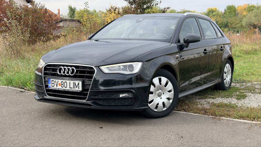 Proprietar vand audi A3 S-line 2.0d,7-2014,distributie noua,Nokian