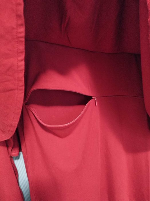 Rochie eleganta din bumbac pt gravide/alaptare marimea S/M