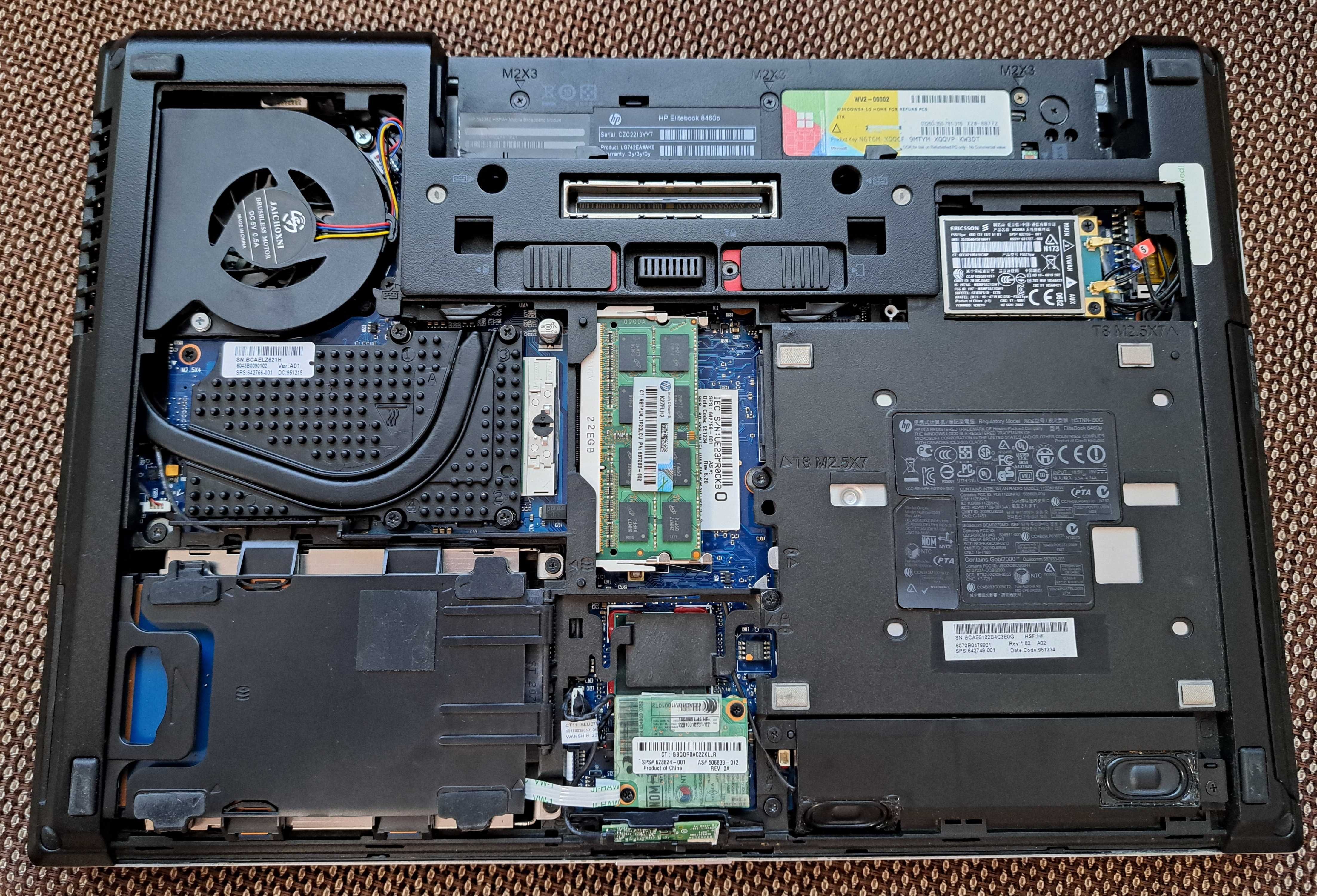 HP EliteBook 8460p – за части