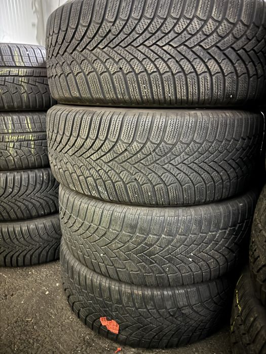 4 anvelope iarnă Bridgestone 215/55 R17 - Dot 2024/2022
