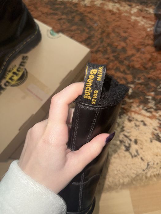 Bocanci Dr Martens 1460 cu Blanita