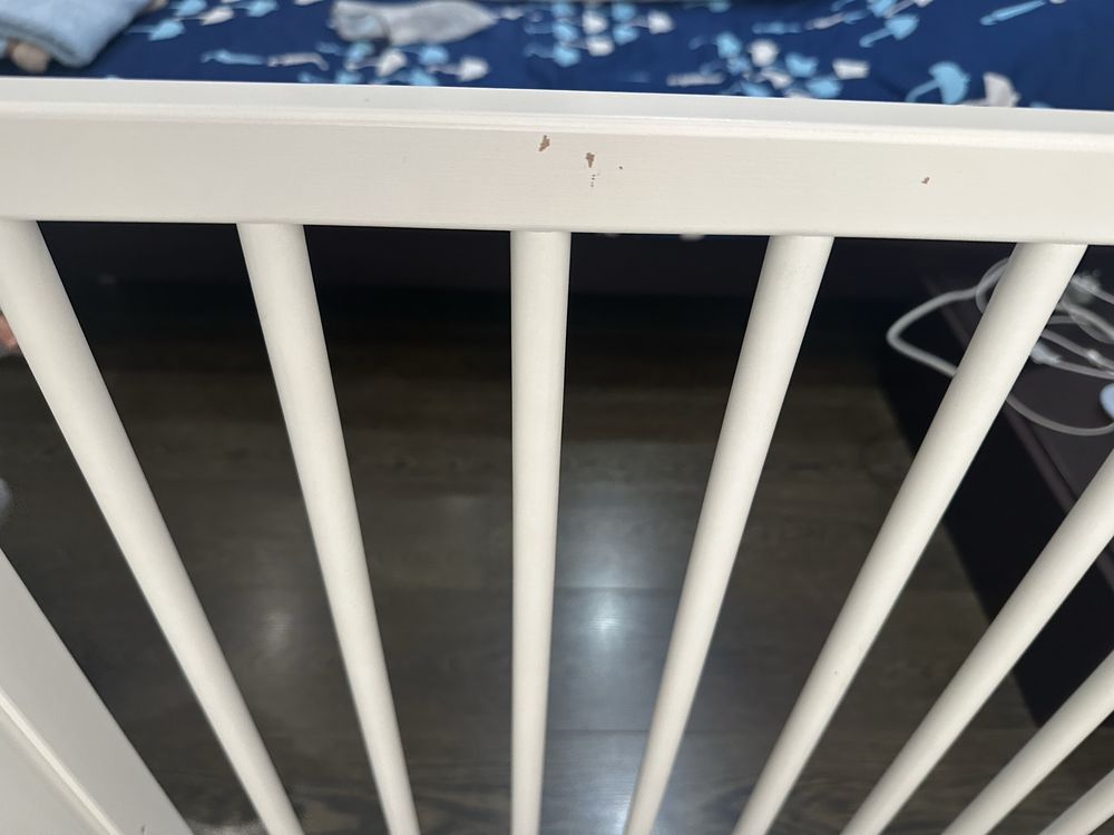 Детско креваъче IKEA SMÅGÖRA + матрак Baby Кокос Comfort Line