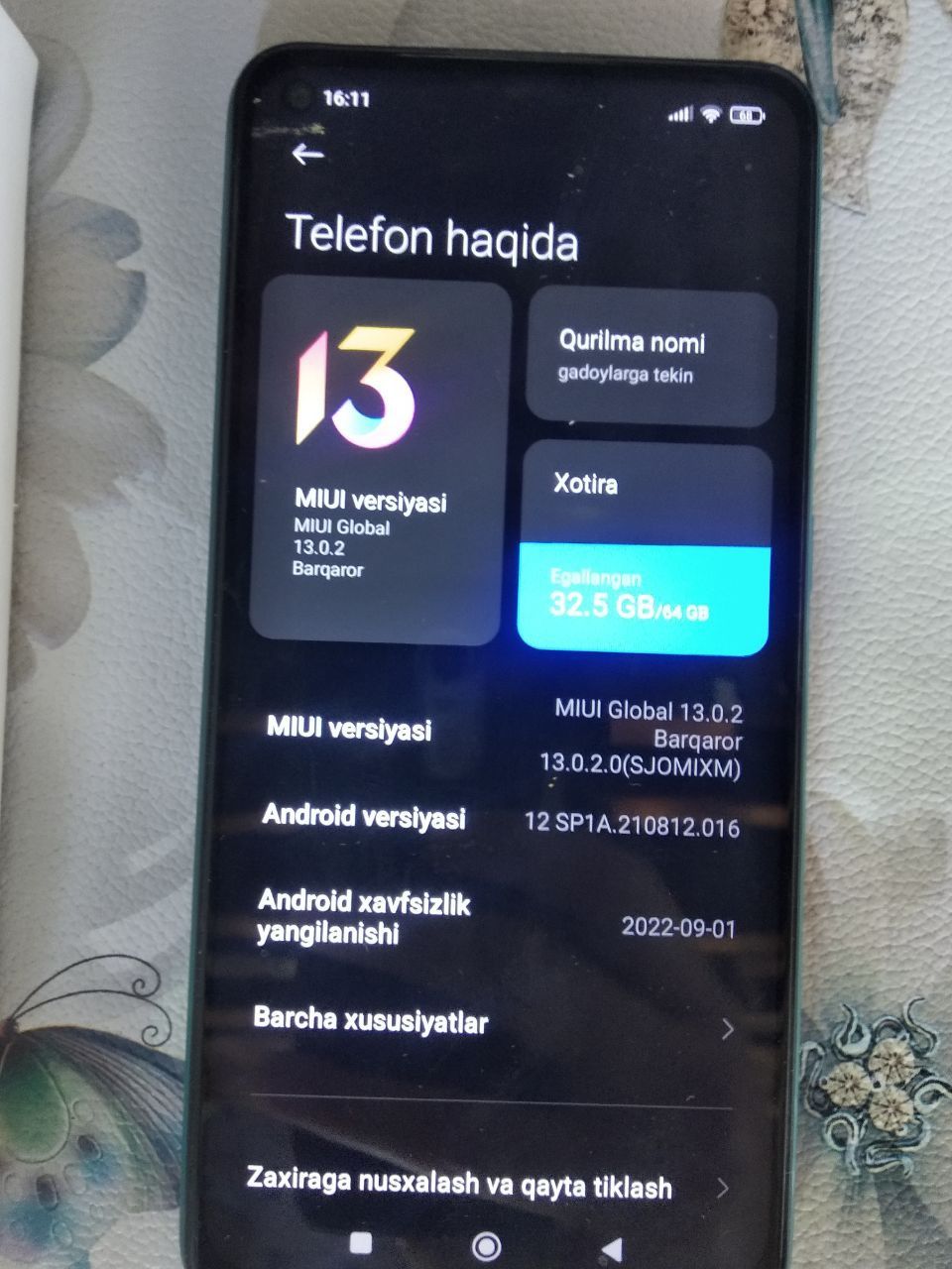 Redmi not 9 4/64gb