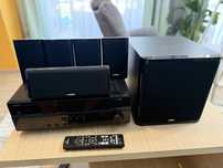 Yamaha HTR-2071 – Receiver AV 5.1, 100W/canal, 4K, HDMI, Dolby Audio