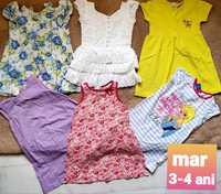 Lot rochii fetițe 3-4 ani