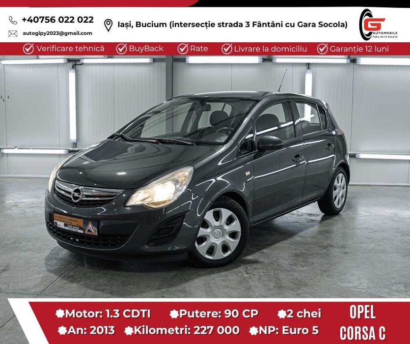 OPEL CORSA C Fab2012 Diesel 13 AC Senzori Scaune + Volan Încălzite E5