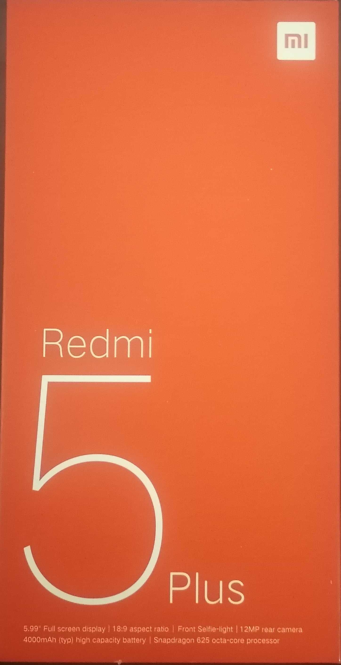 Продаю Xiaomi Redmi 5 plus black 3GB/32GB.