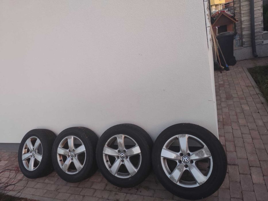 Jante/anvelope iarna originale VW Tiguan