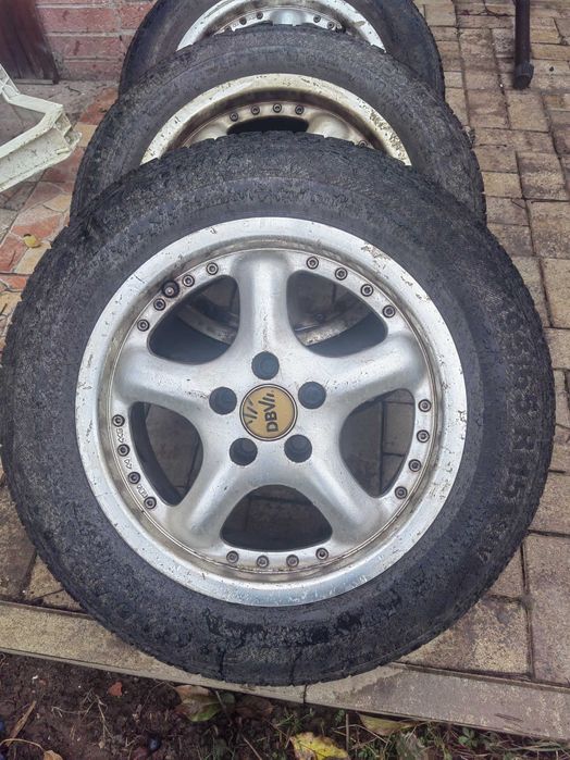 Vand jante aluminiu+anvelope 195/65/15