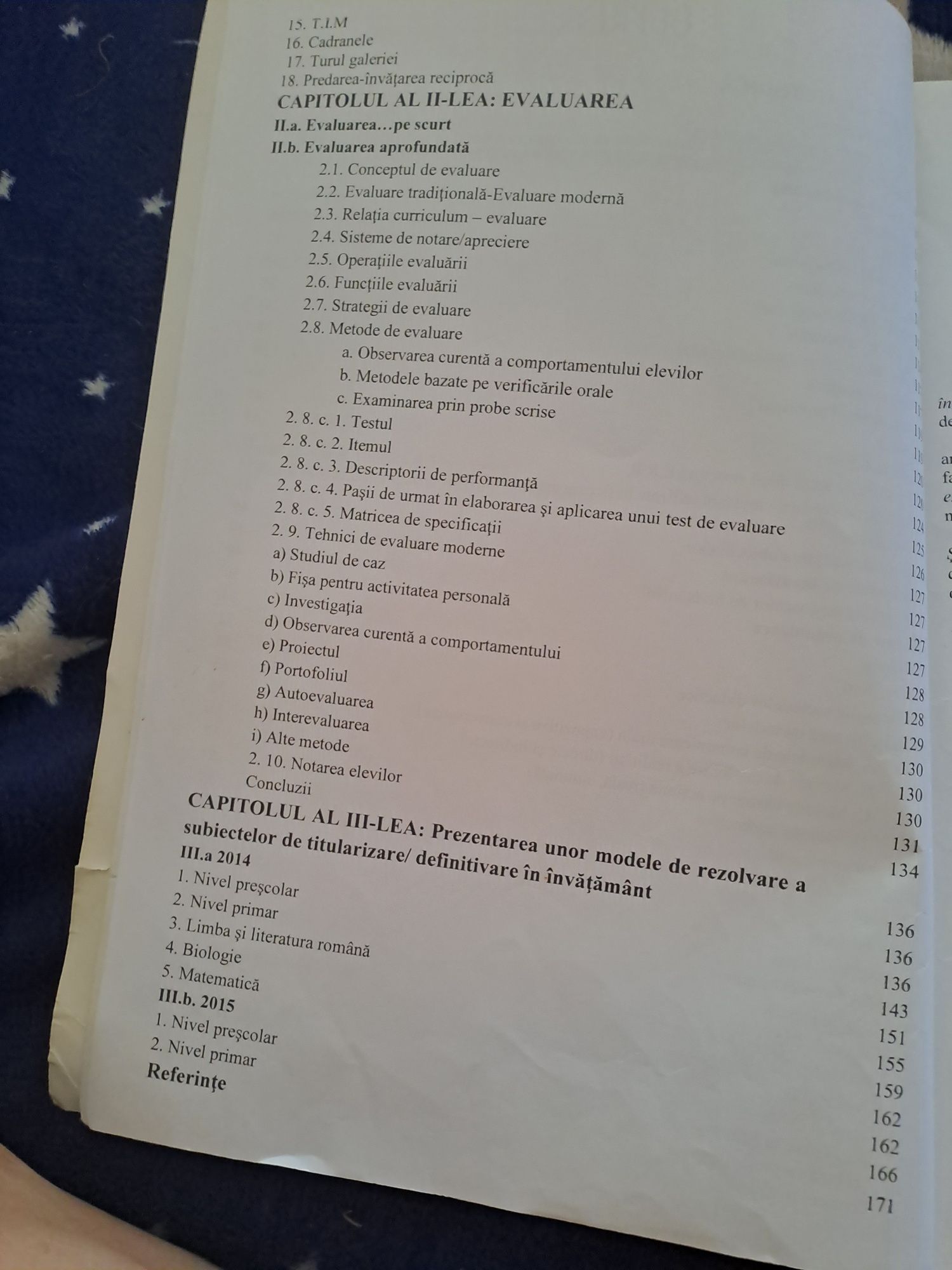 Metodica și evaluarea