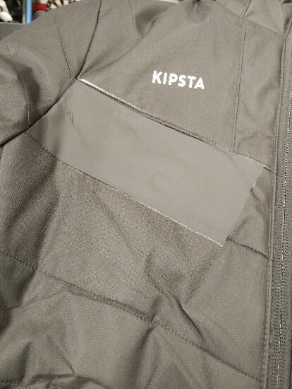 Geacă Parka Fotbal Trx Negru Copii - produs resigilat Decathlon