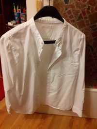 Бяла риза дълъг ръкав 164 см Zara