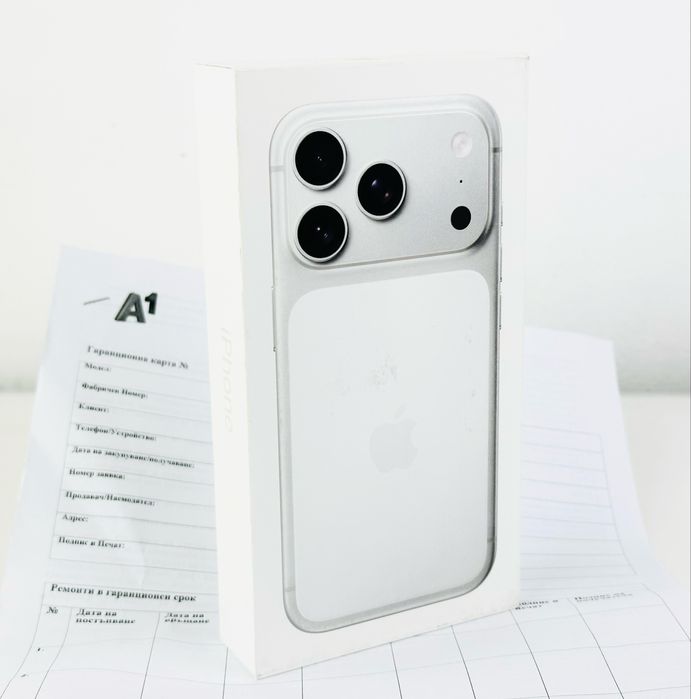 НАЛИЧЕН! Apple iPhone 17 Pro 256GB Silver 2г. Гаранция!