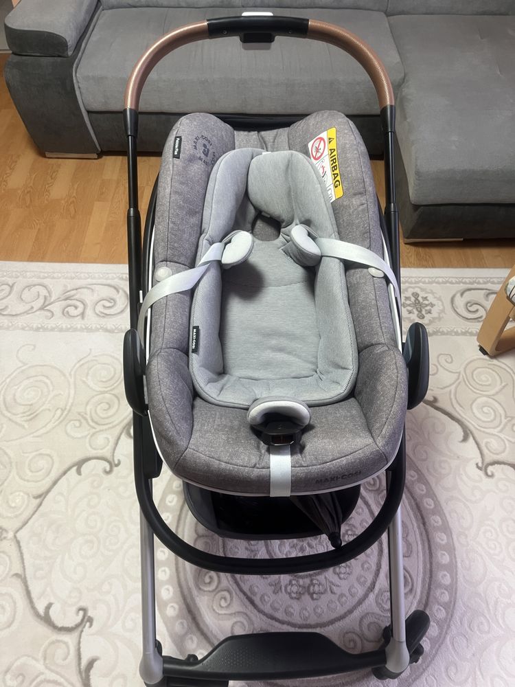 Carucior Maxi - Cosi 3in1 Lila nomand grey