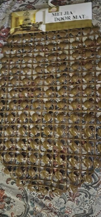 covoras intrare  culoare maro