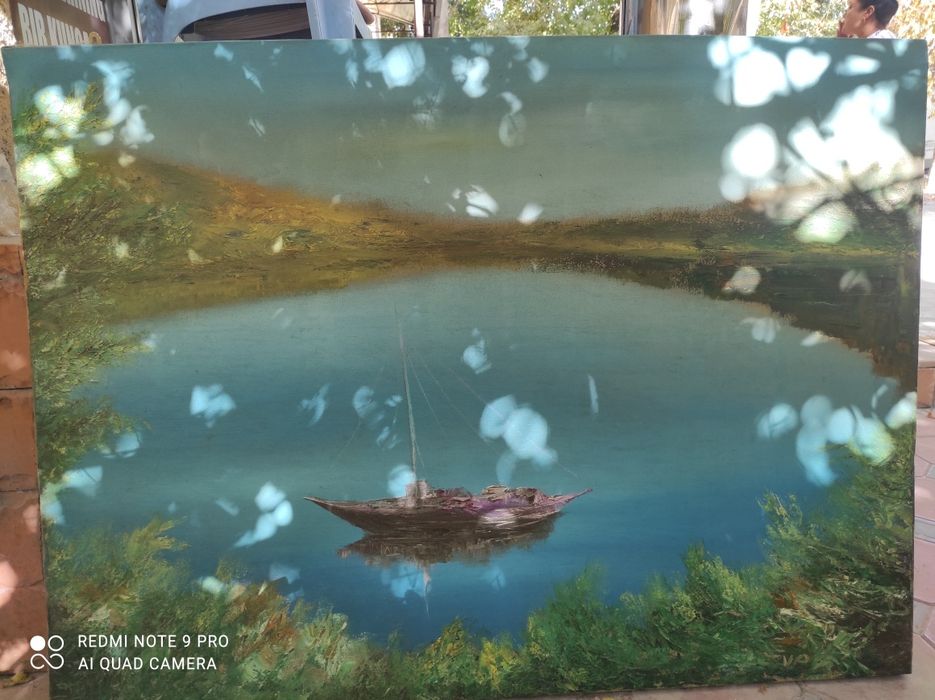 Продается картина, Игоря Рахимова, "Тихое озеро"