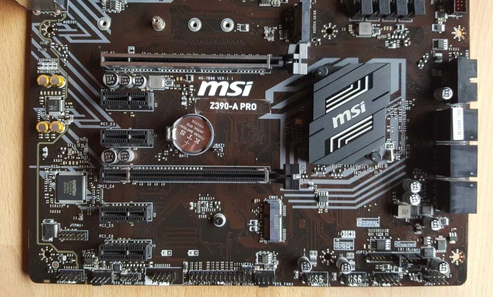 Дъно MSI Z390-A PRO с топ чипсет за Intel Core 8-мо и 9-то (LGA1151)