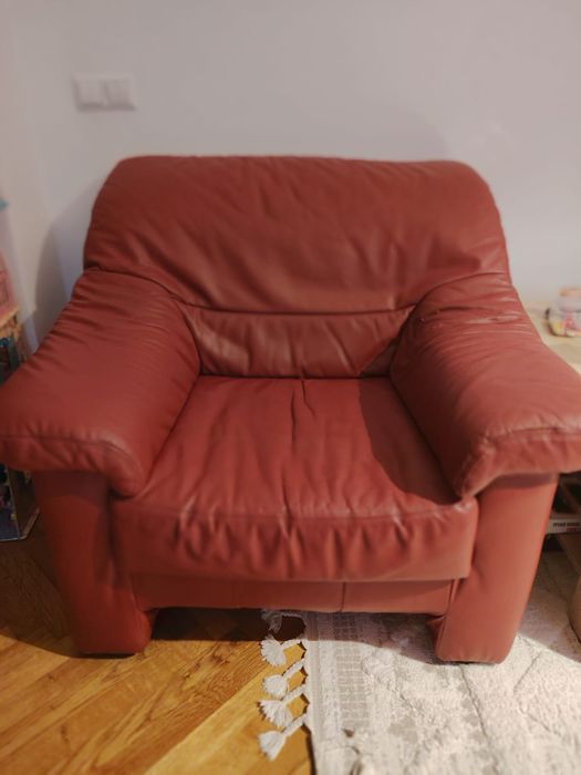 Set  canapele piele 3 2 1