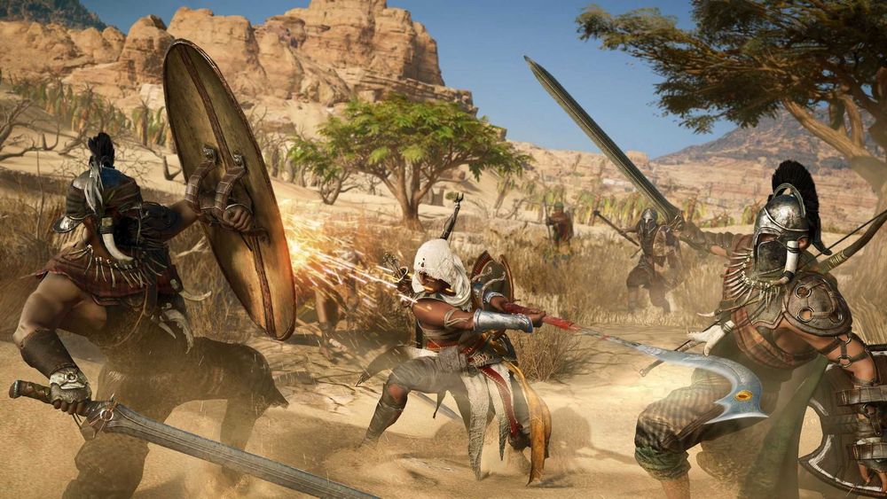 Игра Assassin's Creed ORIGINS (PS4) Playstation 4 , PRO , PS5 , Нова
