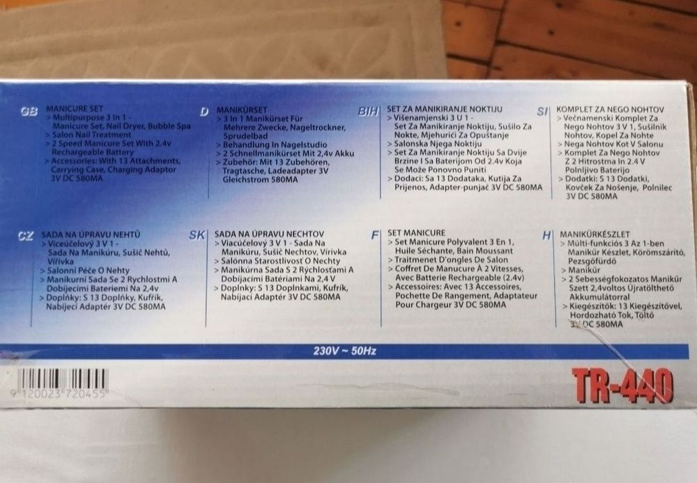 Set pentru manichiura Trion