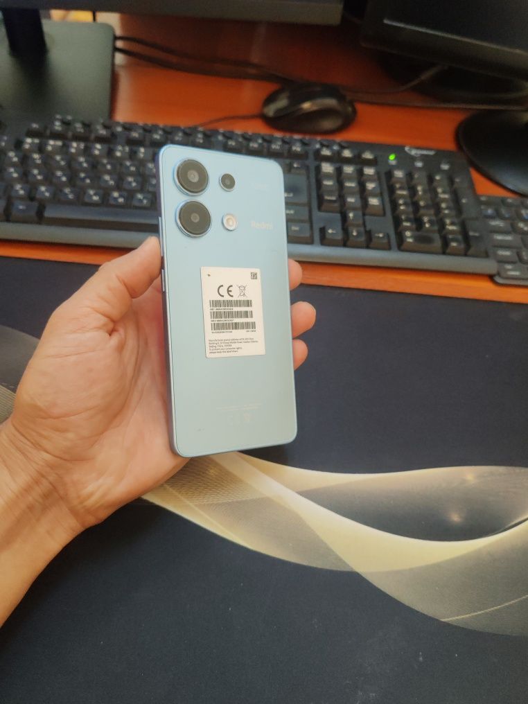 Redmi note 13 8/128gb(2024)ideal ochilmagan usta kurmagan aybi yuq toz