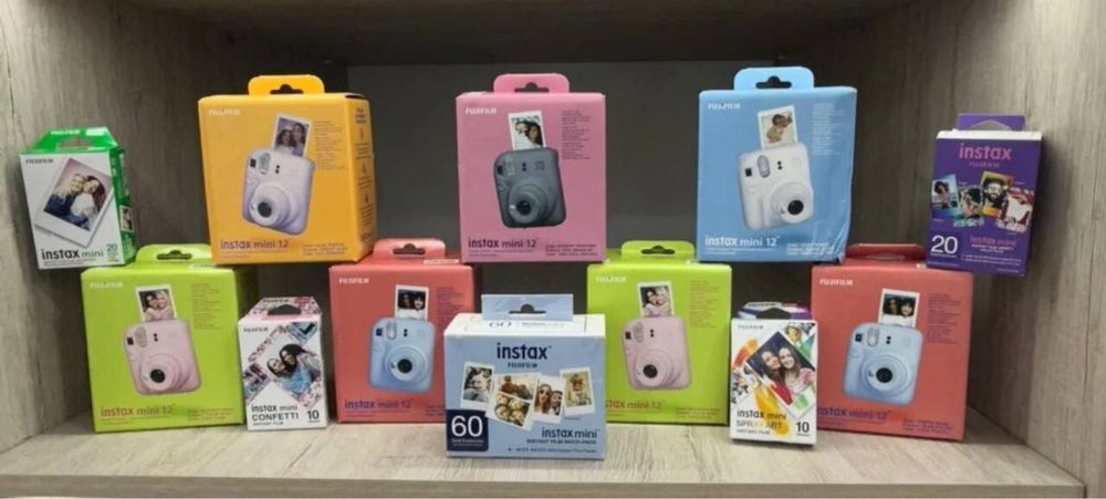 СКИДКА instax mini 12 новый оригинал в коробке