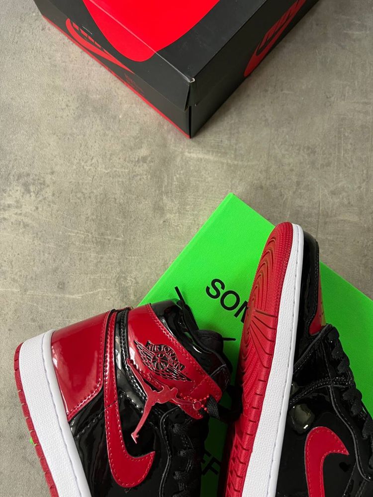 Jordan 1 Retro Bred Patent