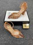 Pantofi dama toc gros