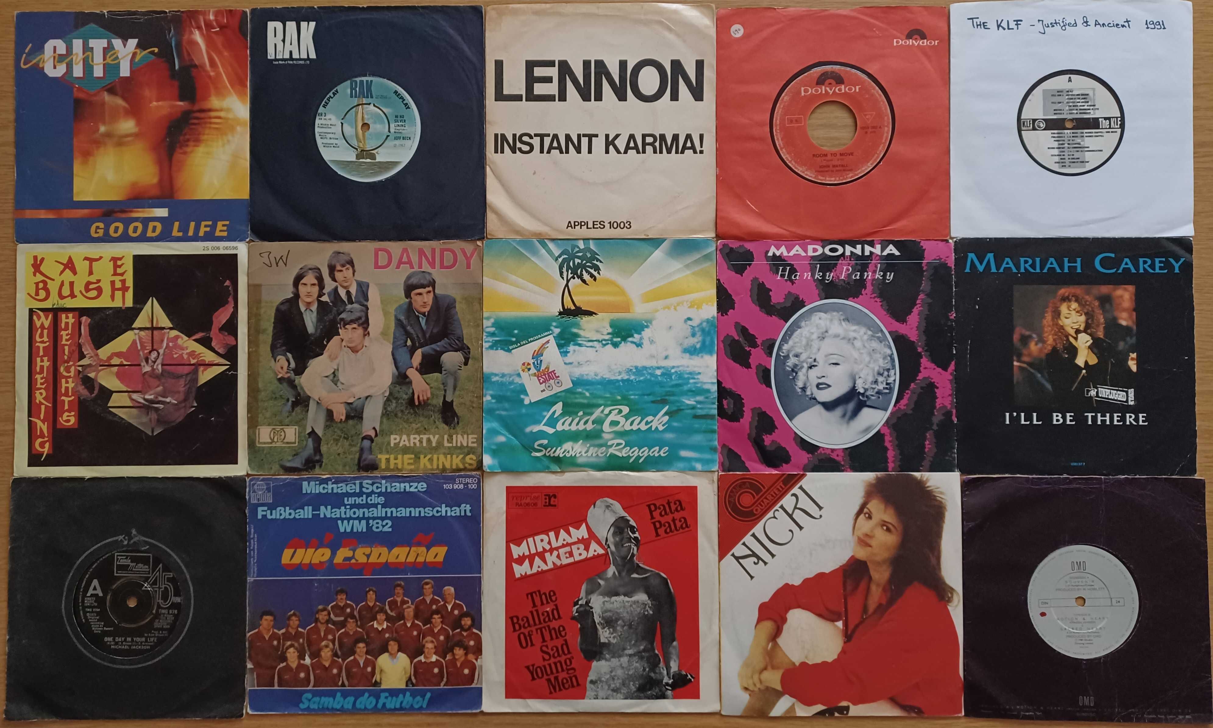 Discuri vinil single Bruce Springsteen, FFN, OMD, Poison, Thin Lizzy..
