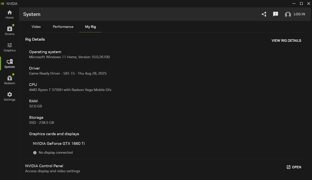 Laptop gaming FX505DU (32gb RAM, Ryzen 7, 120hz)