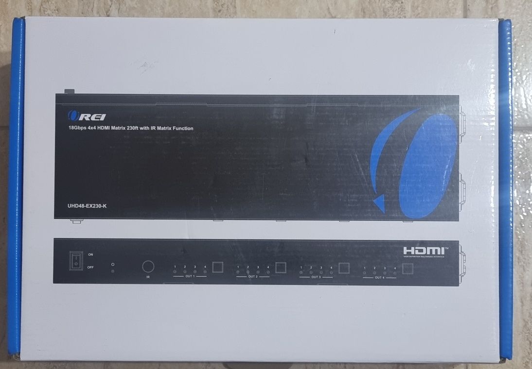 Orei HDMI extender UHD48 4x4