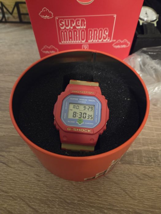 Casio G-SHOCK Super mario лимитирана серия