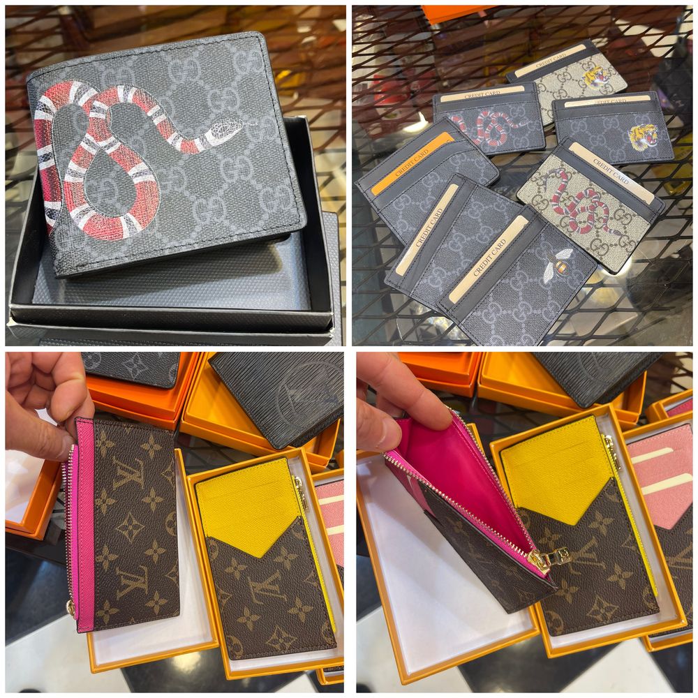 Визитник картхолдър Louis vuitton,Gucci