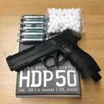 Pistol Airsoft HDP.50 UMAREX ORIGINAL! Upgrade 20j BileCauciuc/Creta