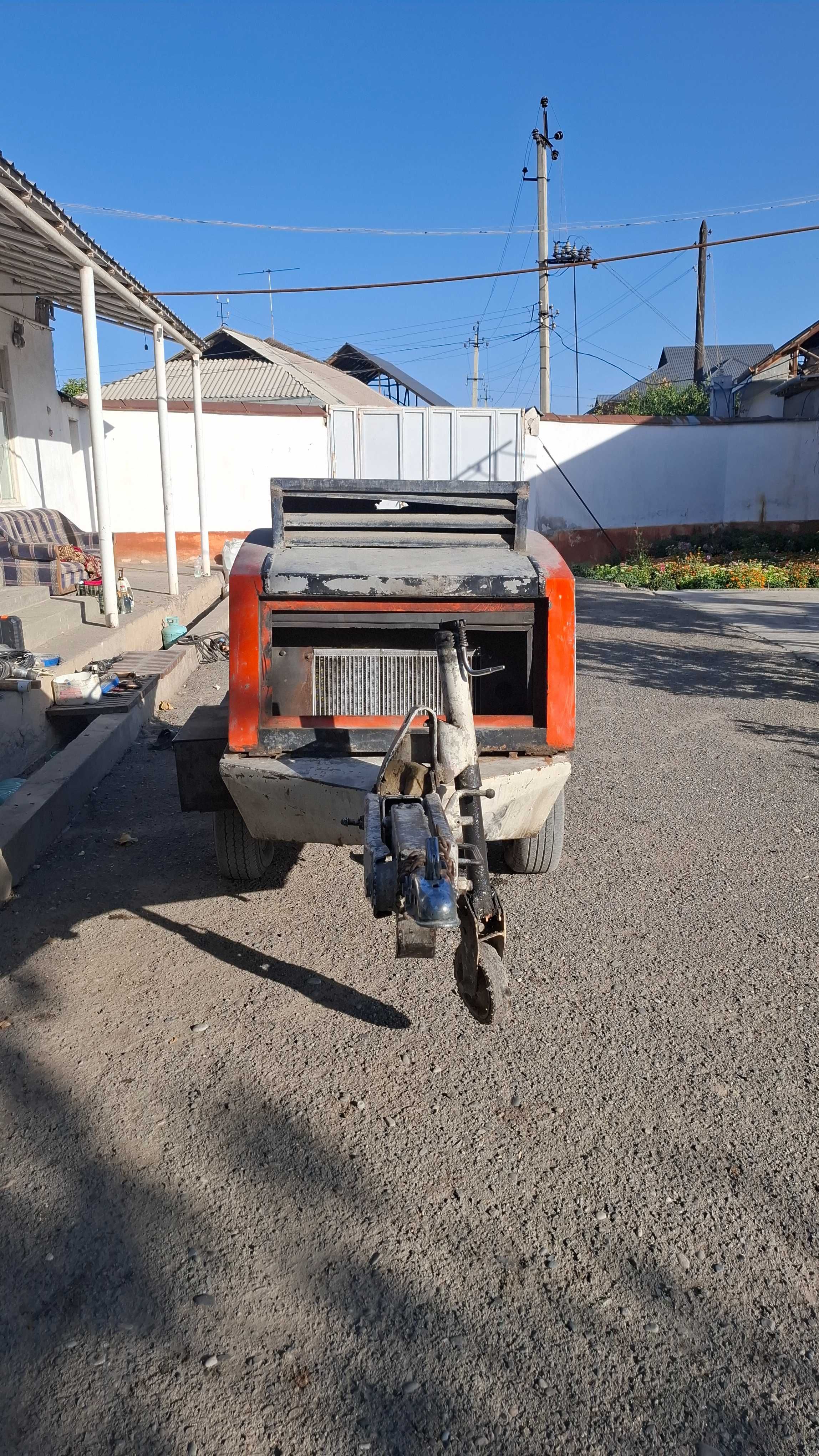 Styashka aparat sotiladi. Kamplekit holatda 60 metir shlangk vertalyot