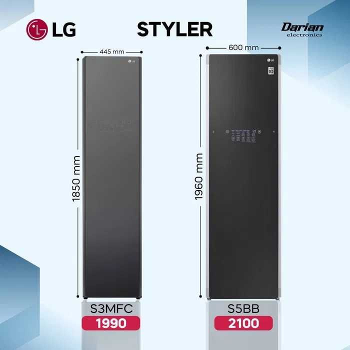 Паровой шкаф LG Styler™ S3MFC, TrueSteam™ 4 вещи 2025 new