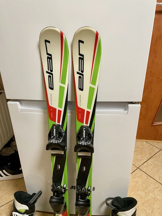 Schiuri copii 100 cm elan cu clapari set skiuri