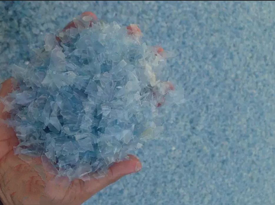 Измельчёный ПЭТ бутылки