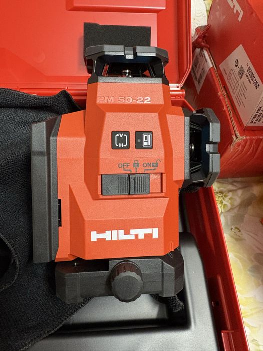 Нов! 11.2025г Hilti Pm50 комплект