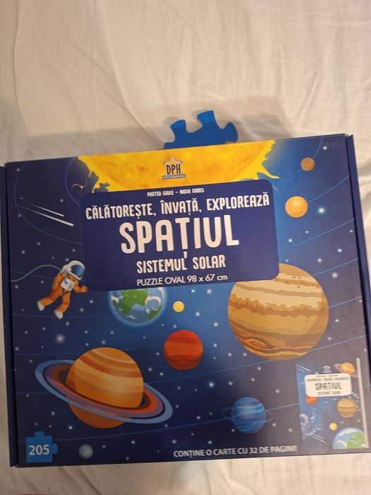 Puzzle "Calatoreste,invata,exploreaza Spatiul,Sistemul Solar"