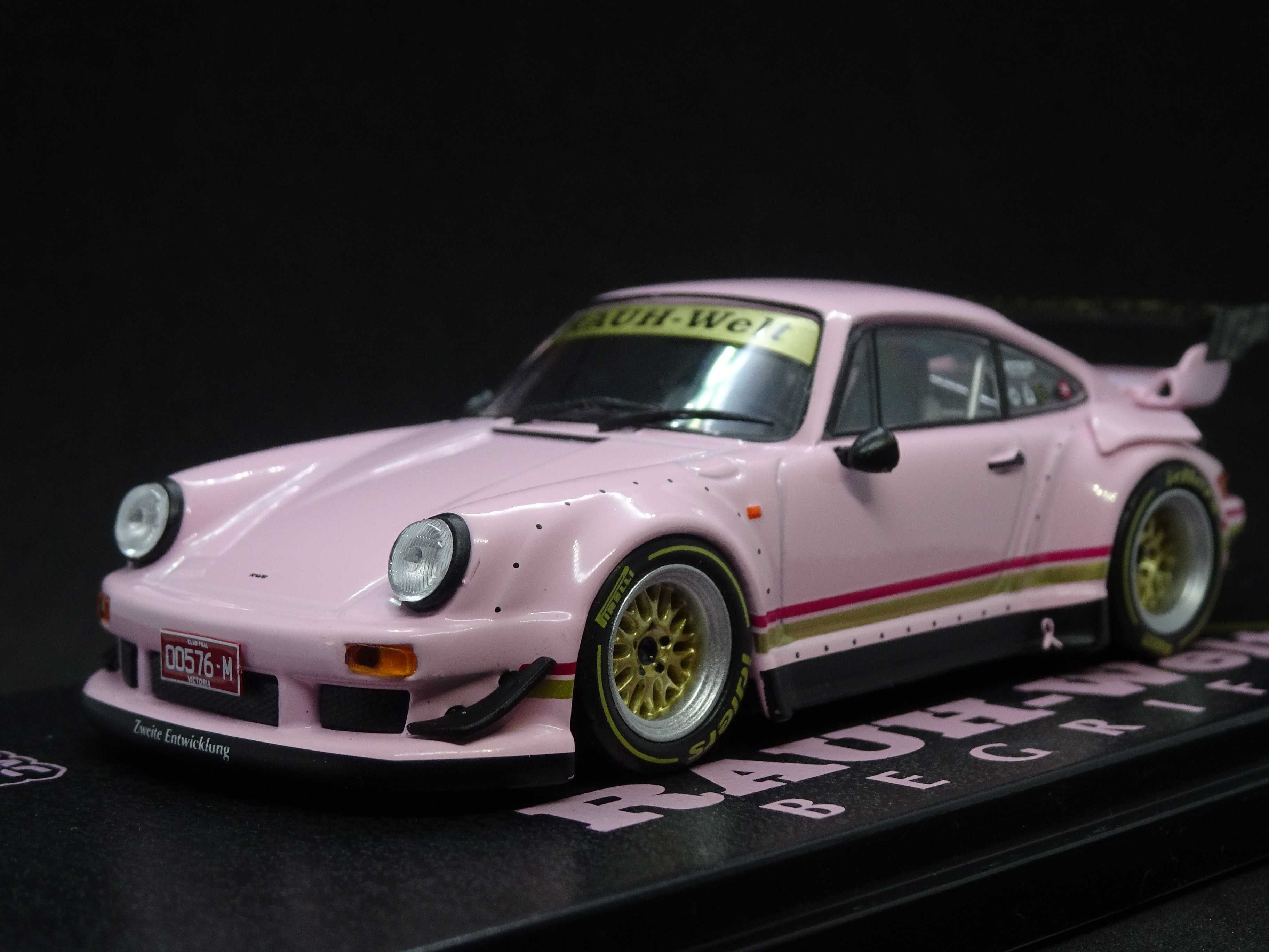 Macheta Porsche RWB 930 pink Tarmac Works 1:43