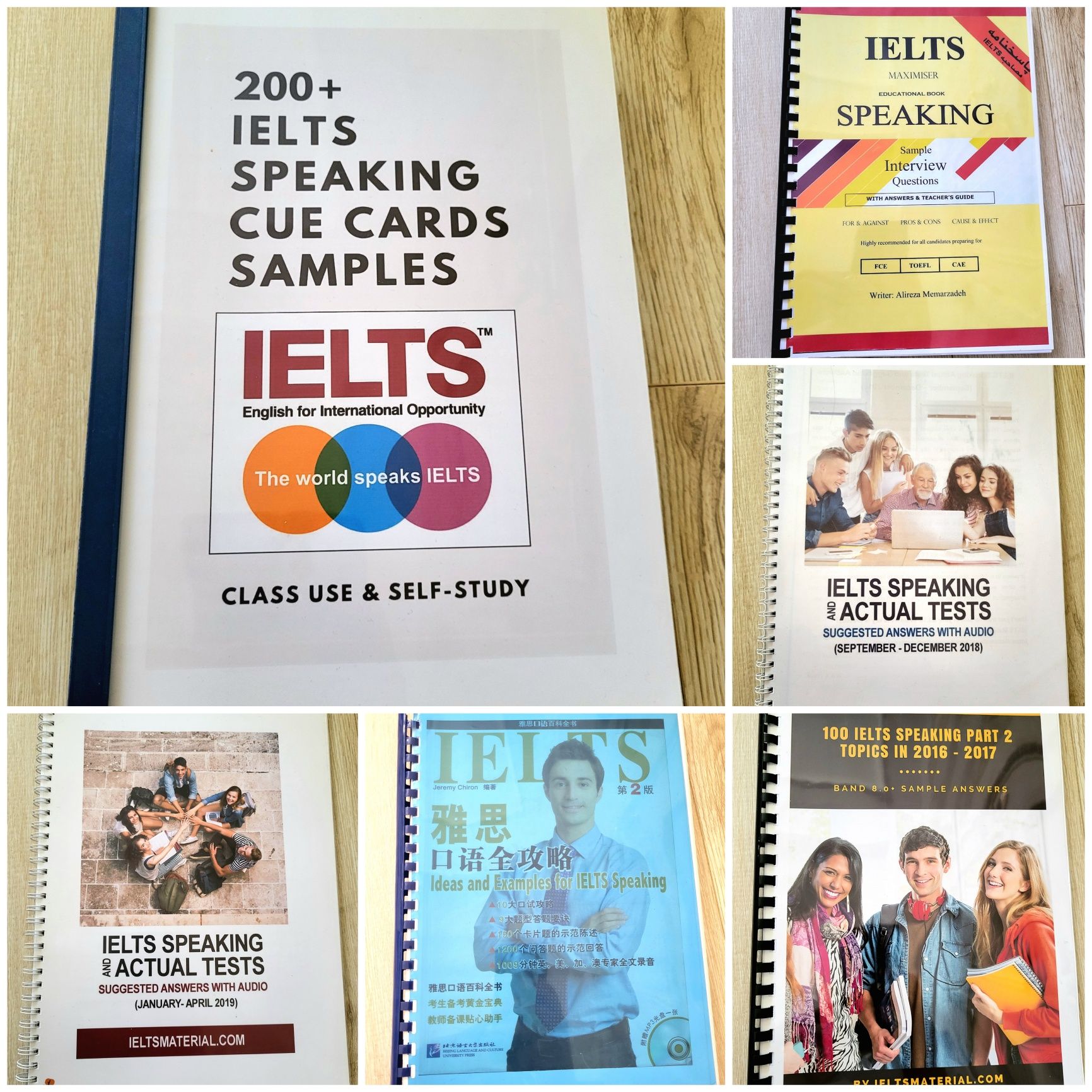 IELTS speaking pack | Rangli kitoblar