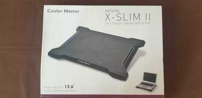 Охладител за лаптоп Cooler Master NotePal X-Slim II, 15.6", Черен