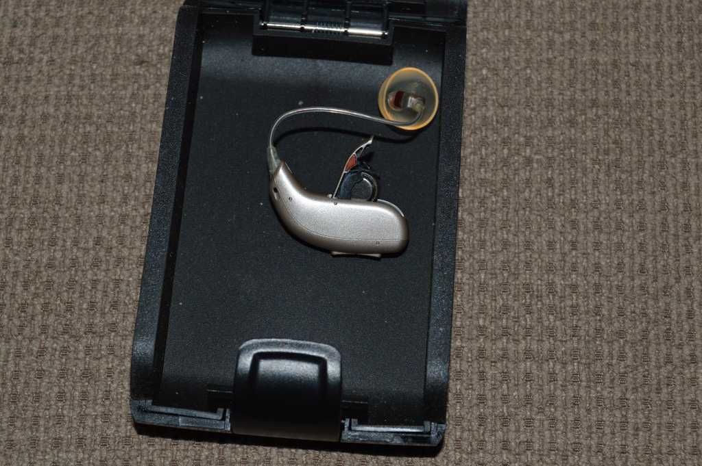 Aparat auditiv OTICON OPN S1 miniRITE cu baterii 312 + cutie transport